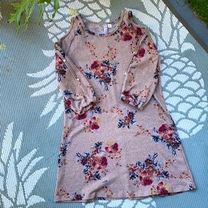 Pink Floral Dress